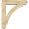 Ekena Millwork Thorton Craftsman Rough Sawn Bracket w/ Offset Brace, Douglas Fir, 8"W x 36"D x 40"H BKT0806X36X40THR04RDF - alternate 2
